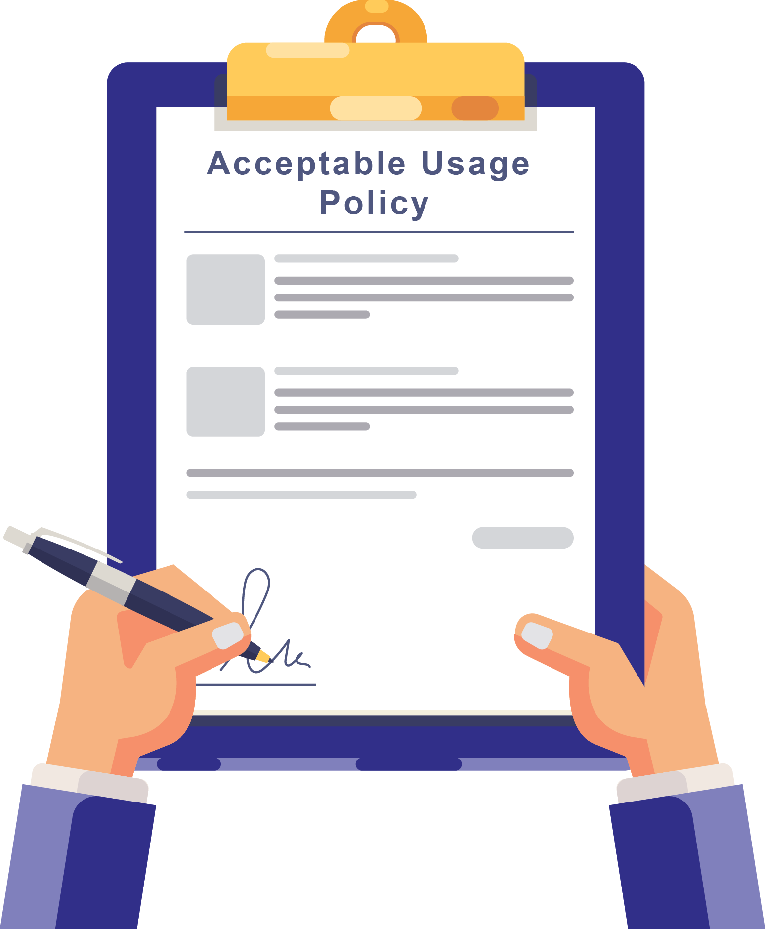Acceptable usage policy image