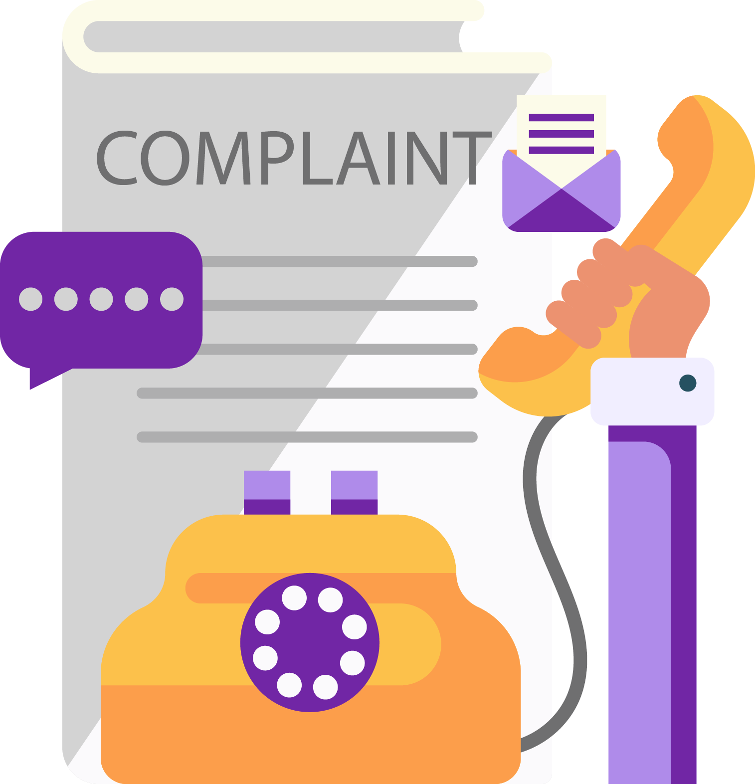 Complaints procedure image