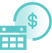 Generate regular income icon